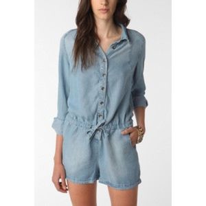 Staring at Stars Chambray Romper